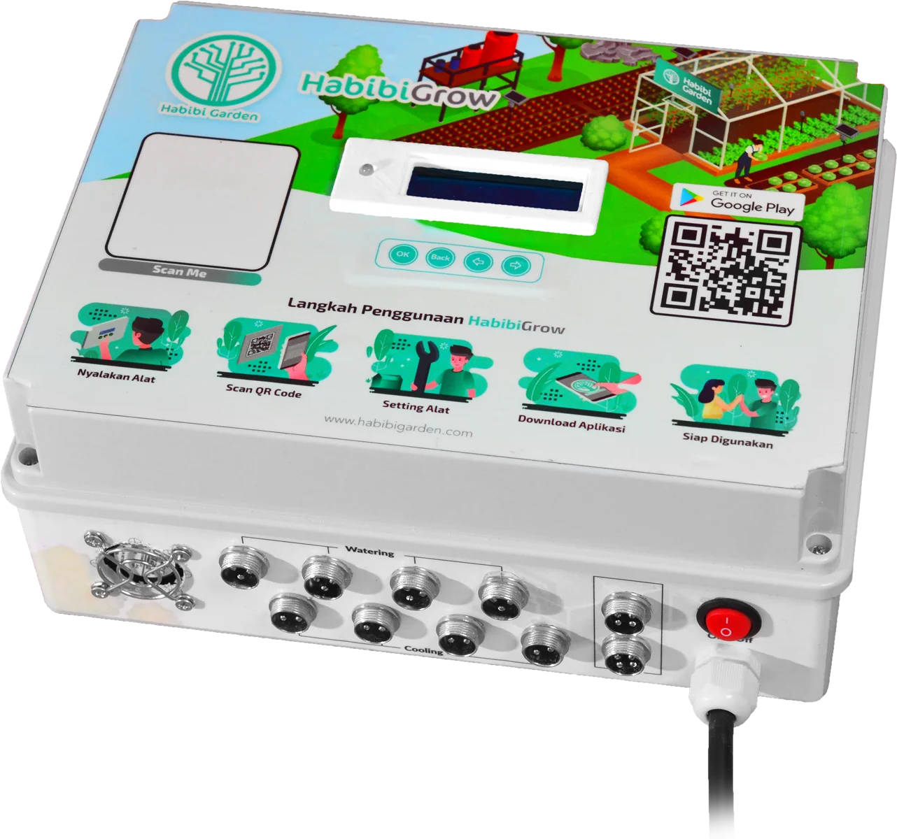 habibigrow penjadwalan Smart farming Teknologi pertanian IoT Pertanian Racik pupuk otomatis Pertanian modern
